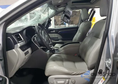 2015 Toyota Highlander Limited из США, поврежденный, VIN 5TDDKRFH1FS167731